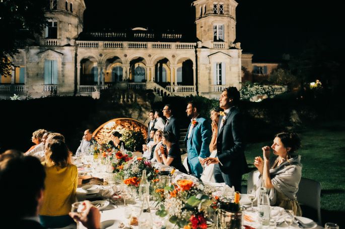 chateau sainte cecile table mariage