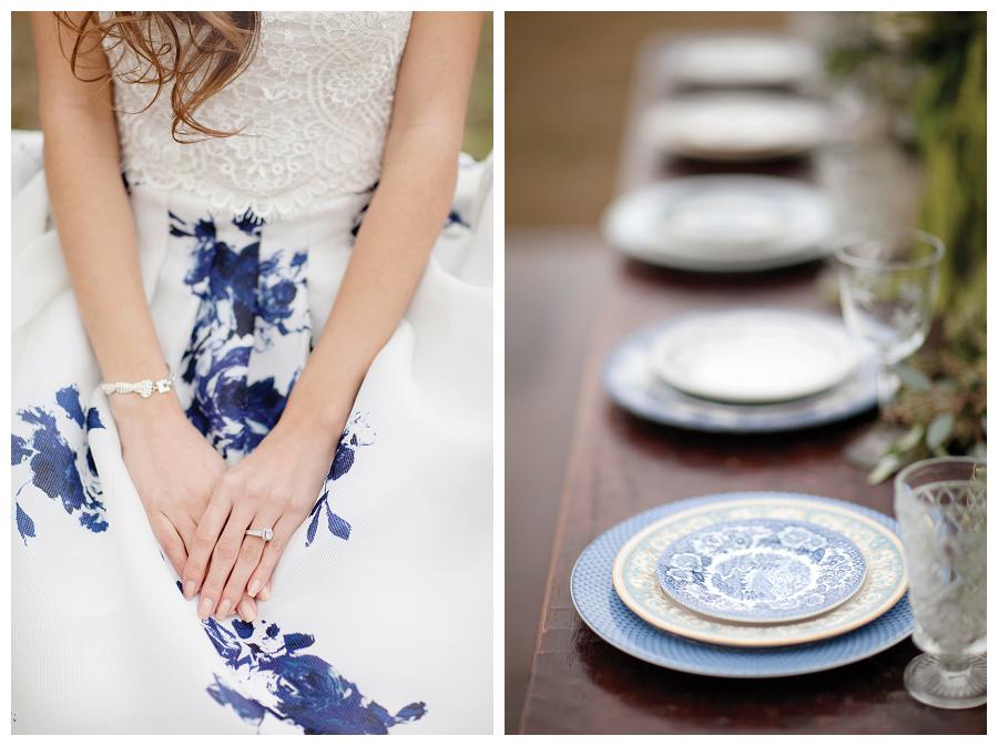 table mariage en bord de mer
