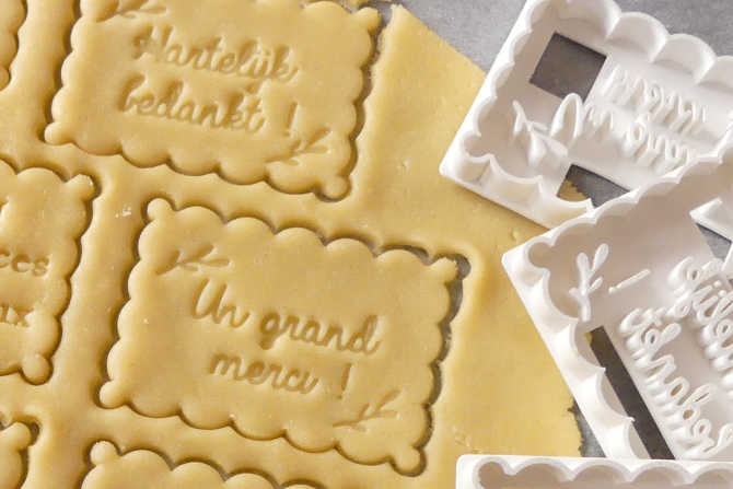 Recette : nos délicieux biscuits personnalisés pour vos jolis