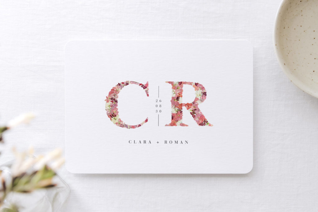 Faire-part de mariage Lettre d'Amour I